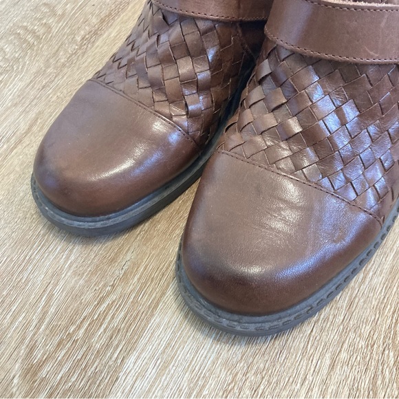 Romano Ridolfi women’s sz 5 leather brown Saddle ankle booties- vintage Brazil - Picture 7 of 10